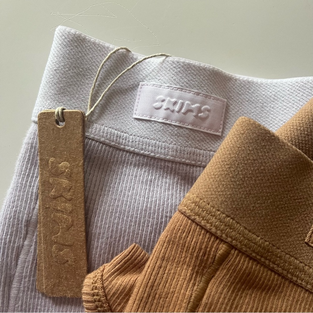 Set of 2 - SKIMS Cotton Rib Briefs